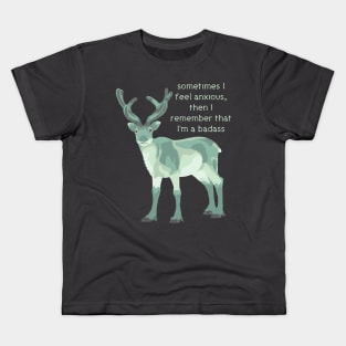 Anxious Caribou Kids T-Shirt